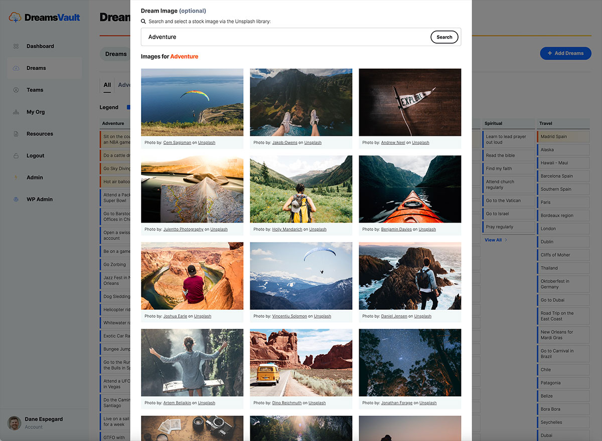 Dreams Grid